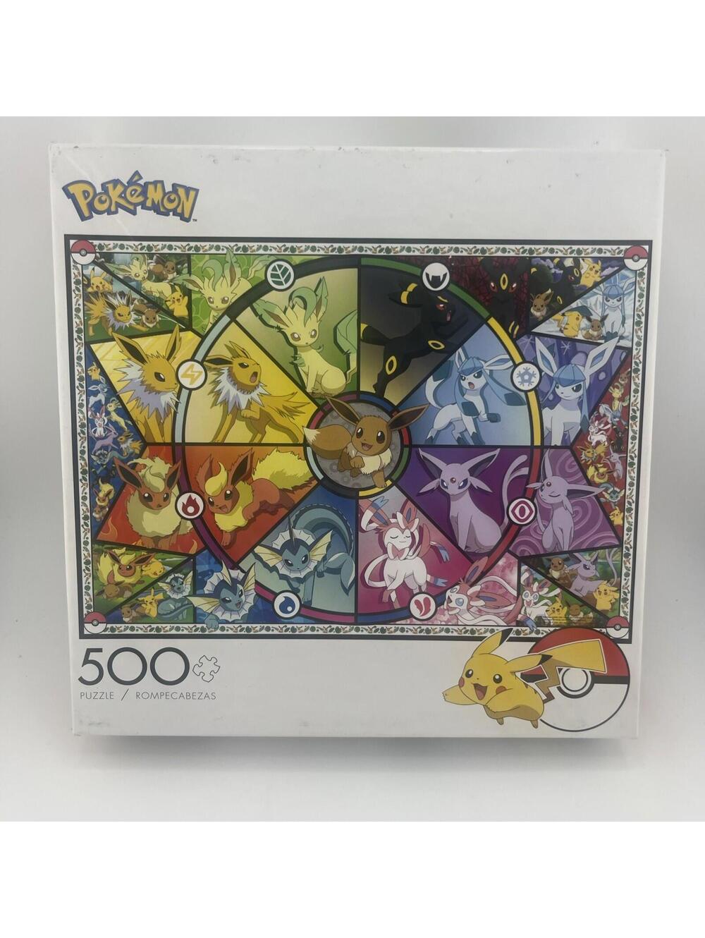 Pokémon Eevee Evolutions Jigsaw Puzzle 500 Piece Buffalo Games PO0100